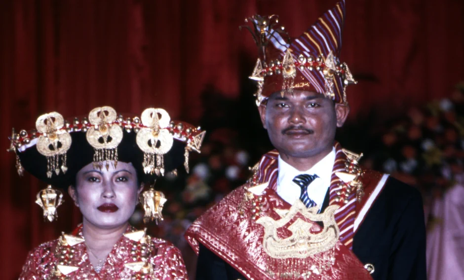 Indigenous Karo Batak people