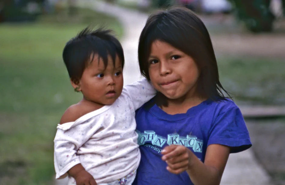 fotografía de pueblos Cocama.